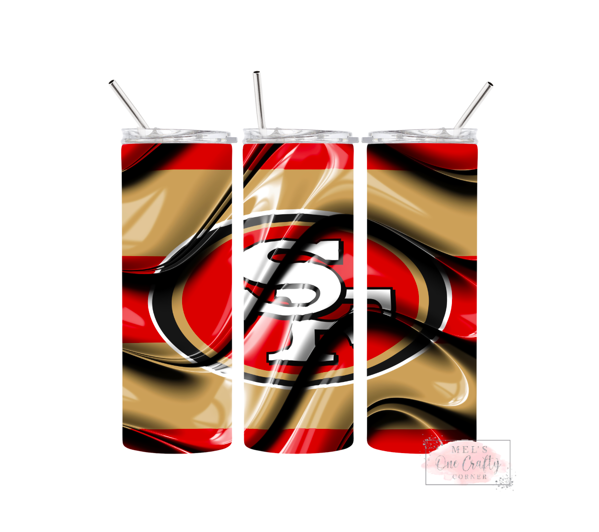 Sublimation Print Tumbler Wrap - SF Swirl
