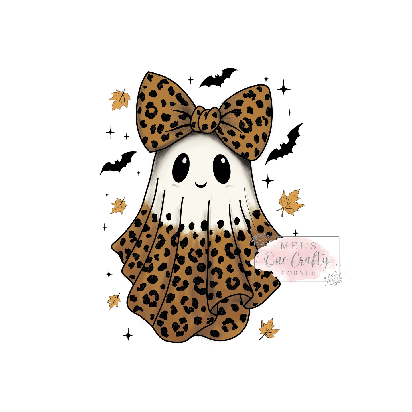 Leopard Ghost - DTF Transfer