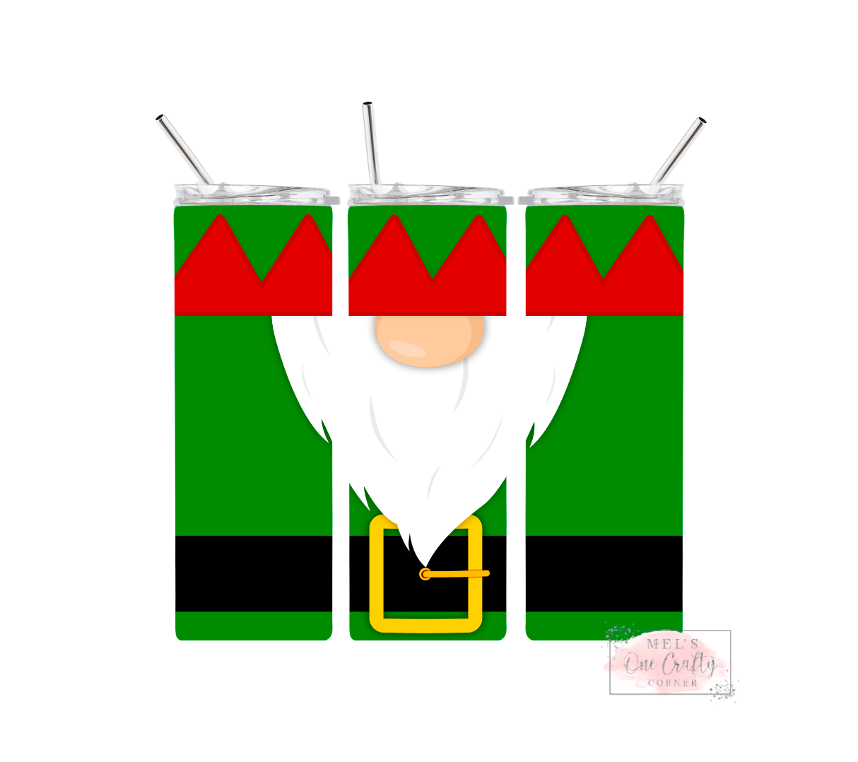 Sublimation Print Tumbler - X-Mas Elf