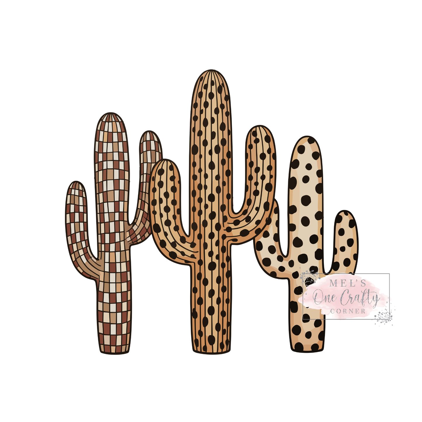 Cactus Leopard Cowboy - DTF Transfer