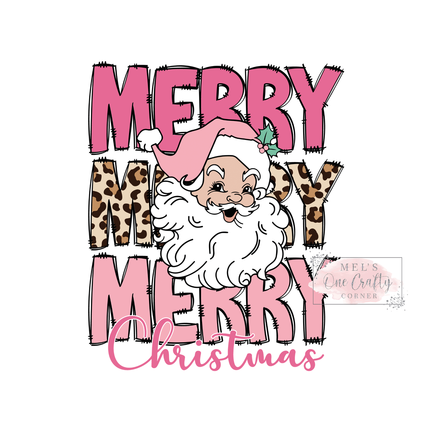 Merry Christmas - DTF Transfer