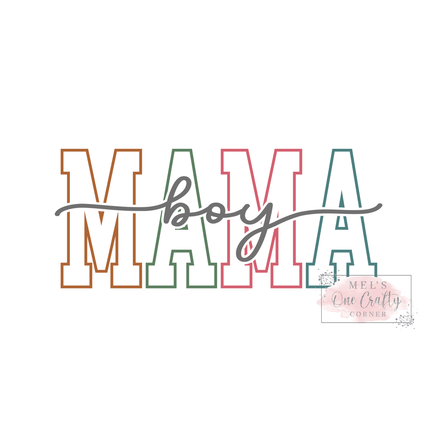 Boy Mama - DTF Transfer