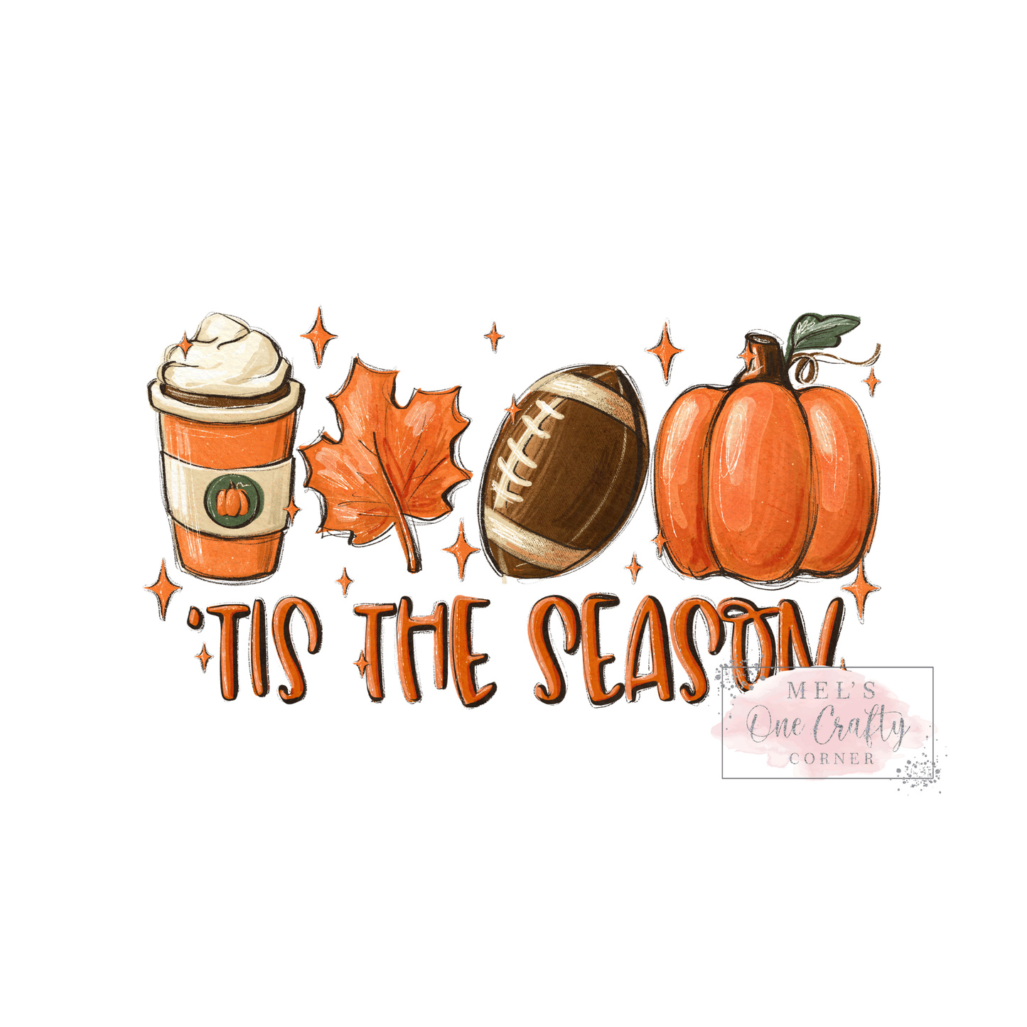 Fall Tis the season baseball - DTF Transfer