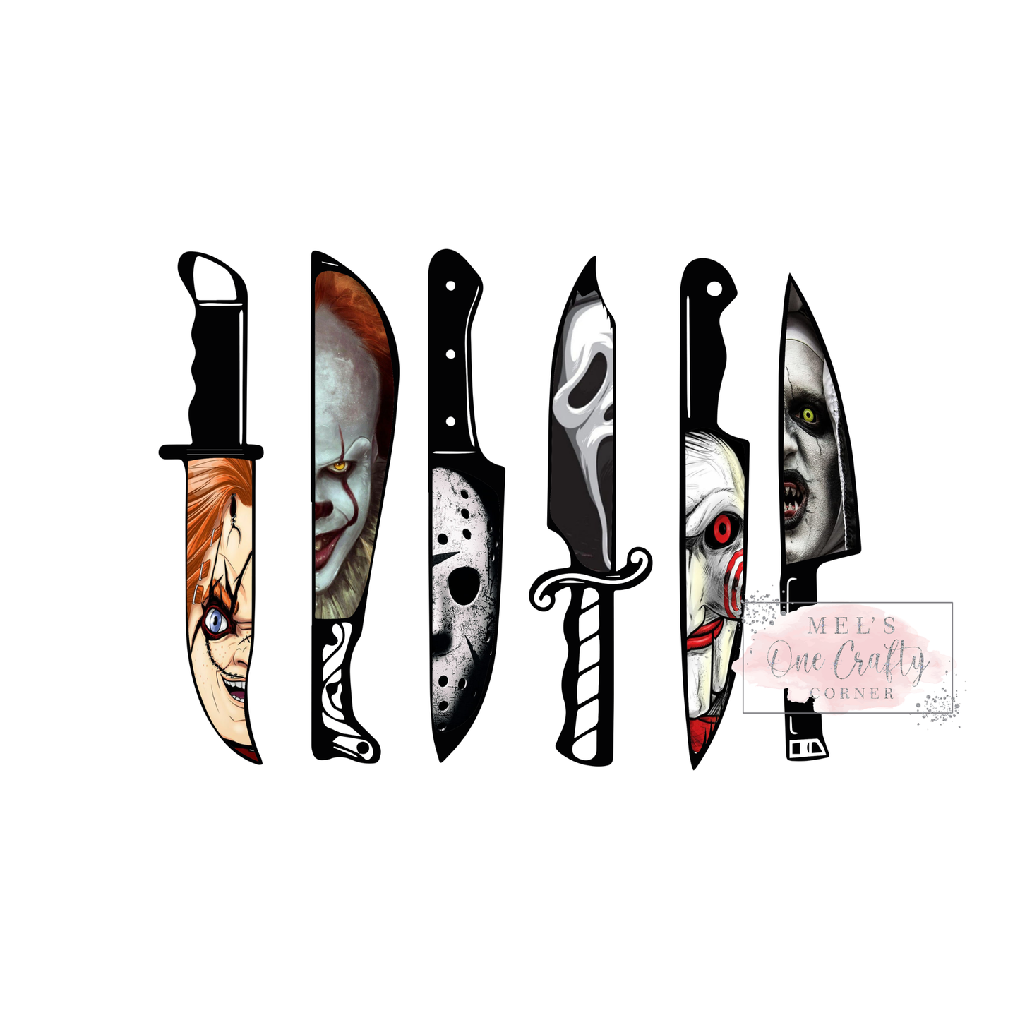 Horror Knives - DTF Transfer