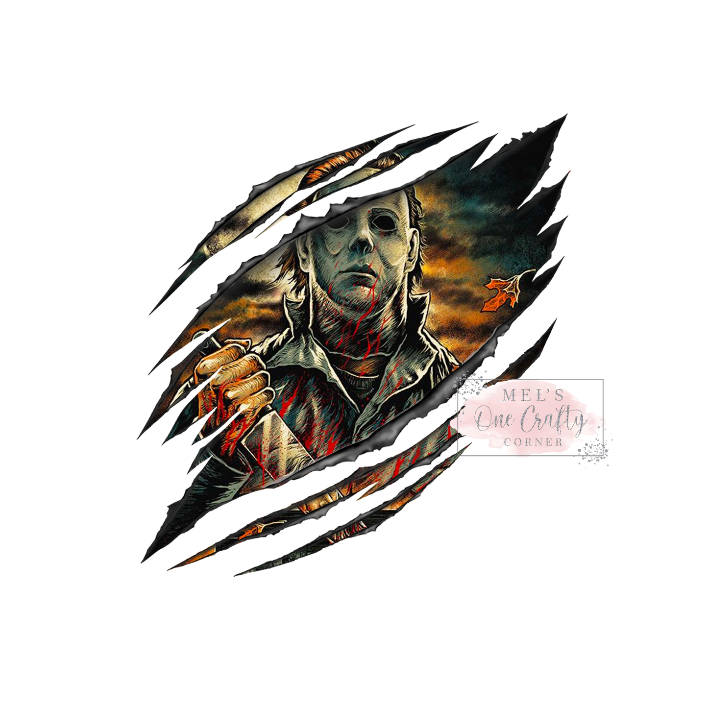 Michael Myers Rip - DTF Transfer