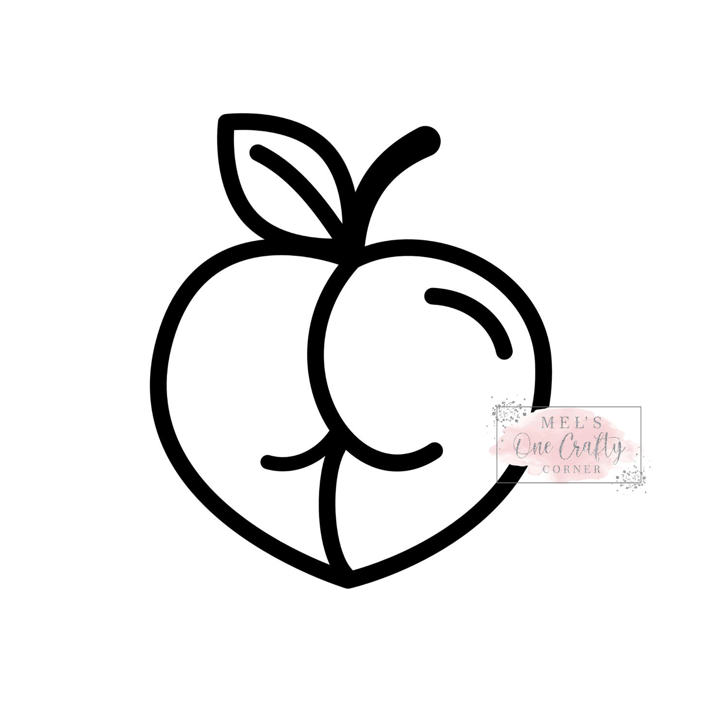 Peach Butt - DTF Transfer