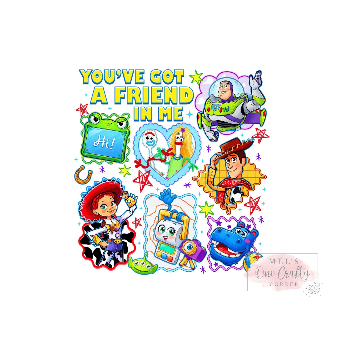Toy Story Movie Friends - DTF Transfer