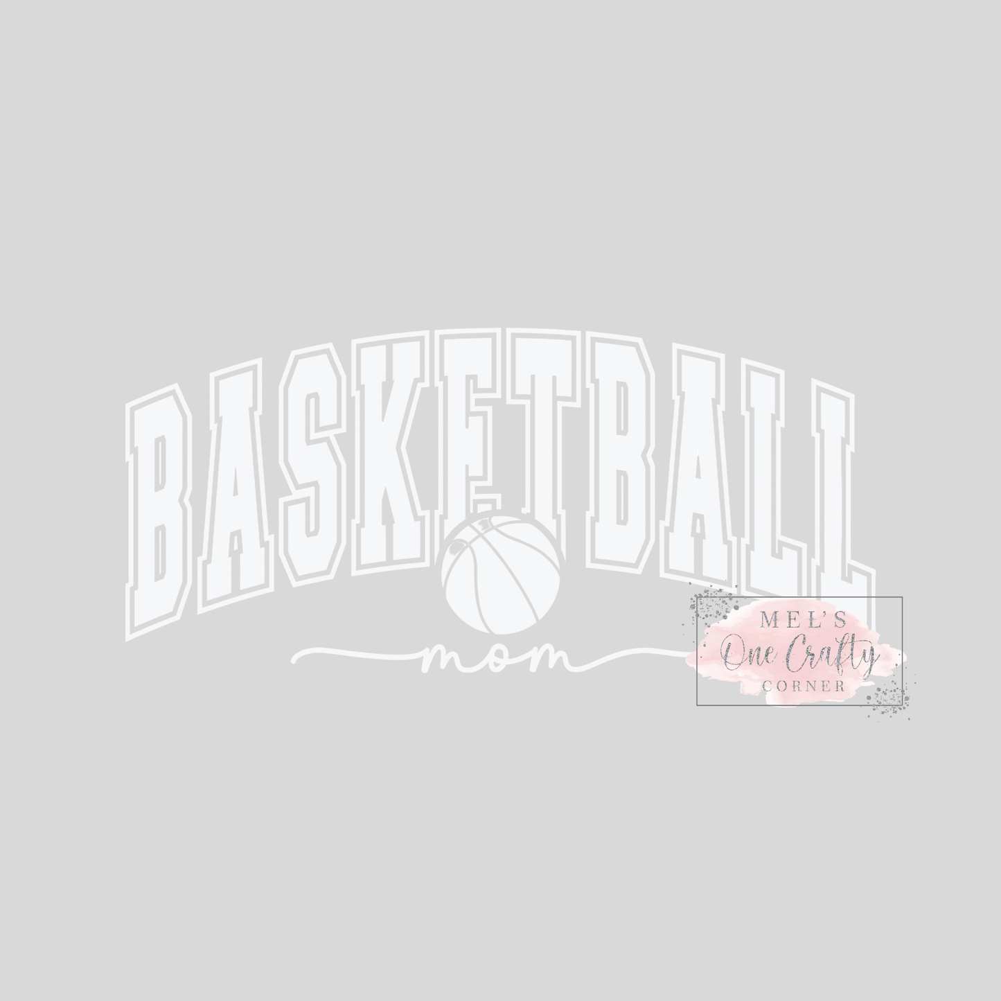 Basketball Mom (white) - DTF Transfer