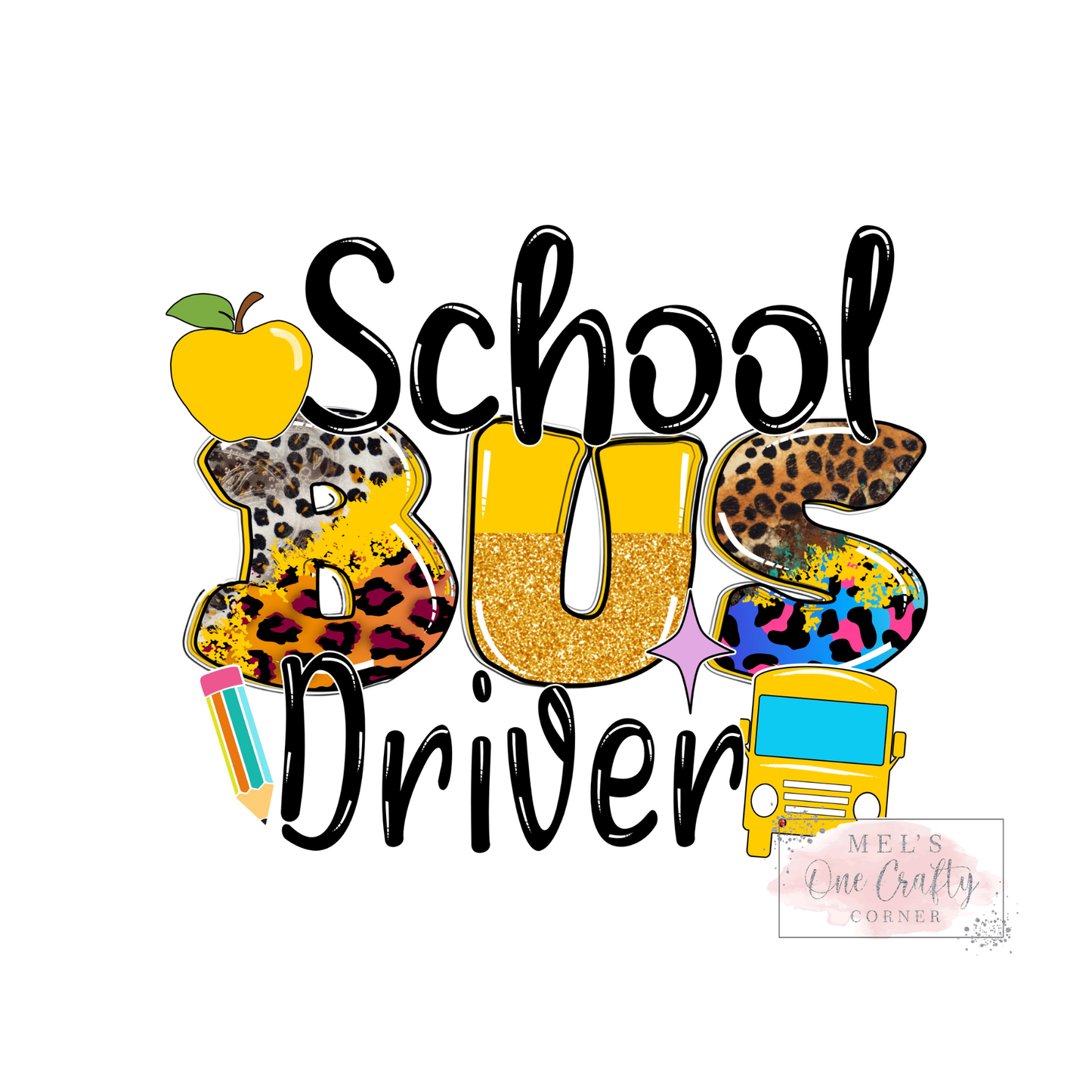 School Bus Driver - DTF Transfer