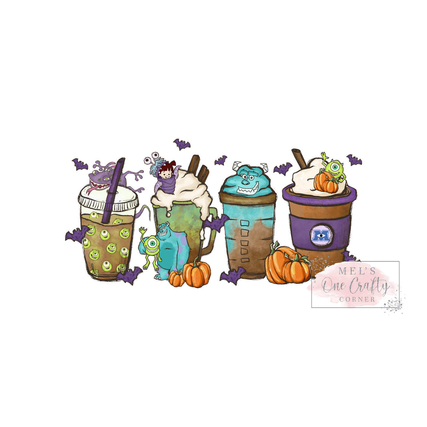 Monsters Coffee - DTF Transfer