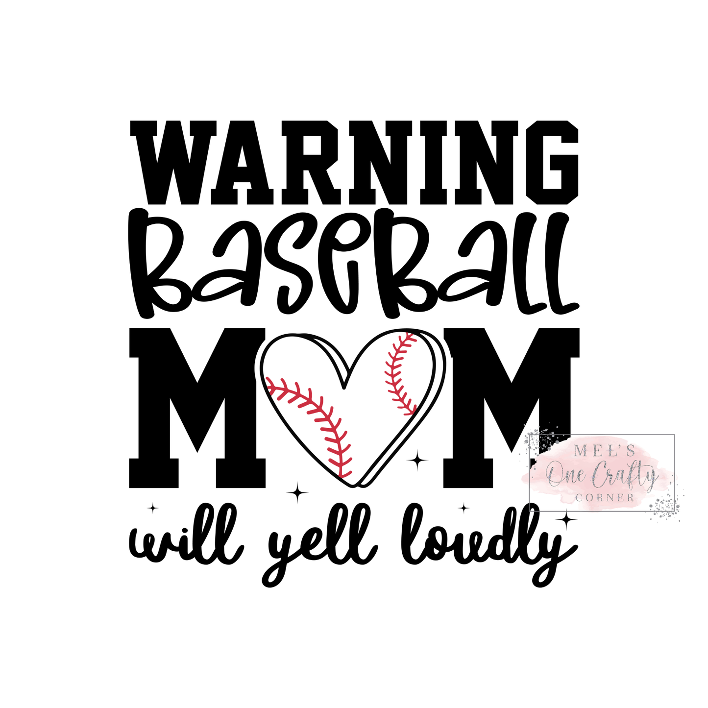 Baseball Mom - DTF Transfer