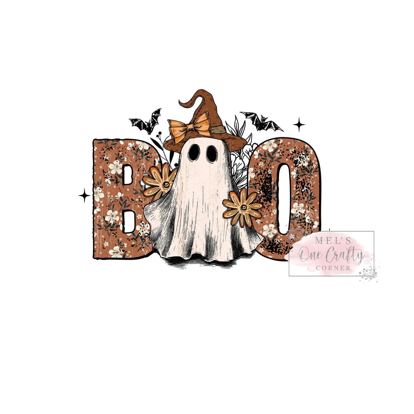 Boo Ghost - DTF Transfer
