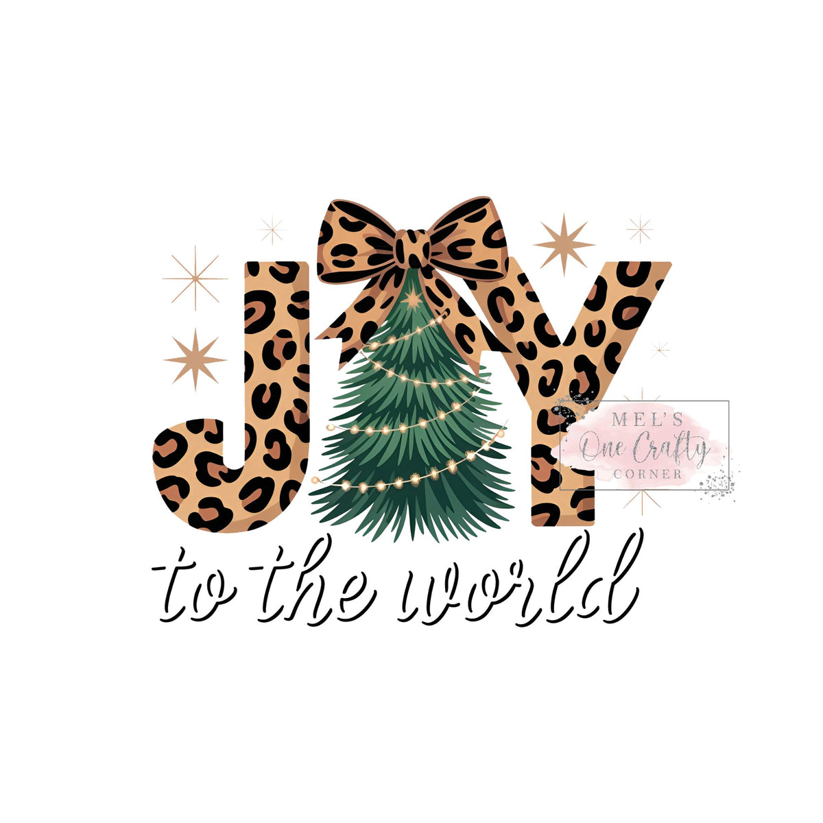 Joy to the World - DTF Transfer