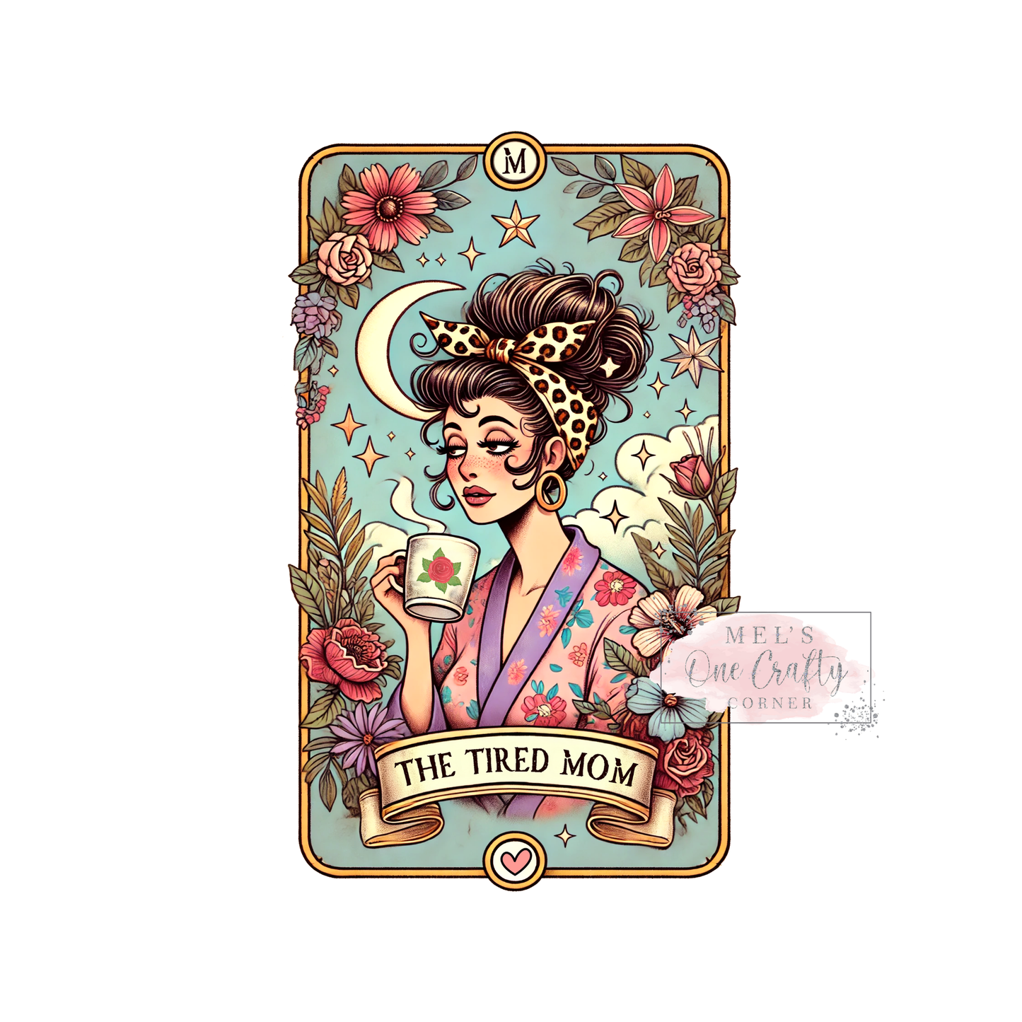 The Tired Mom - DTF Transfer