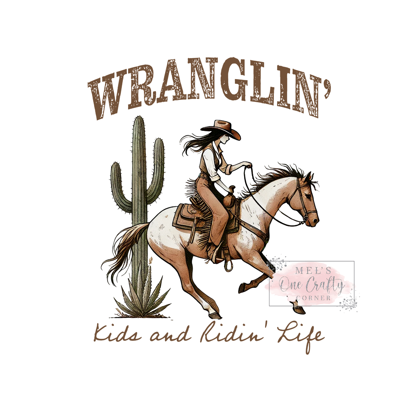 Wrangling Kids - DTF Transfer