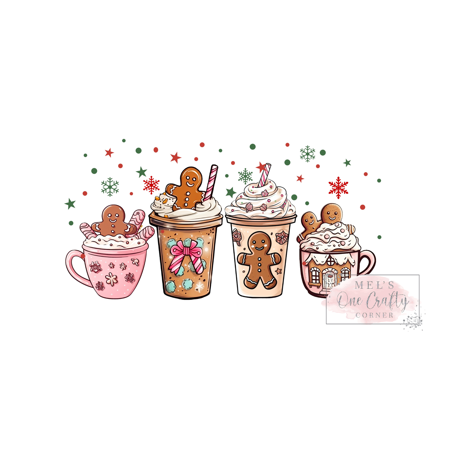 Christmas Coffee - DTF Transfer