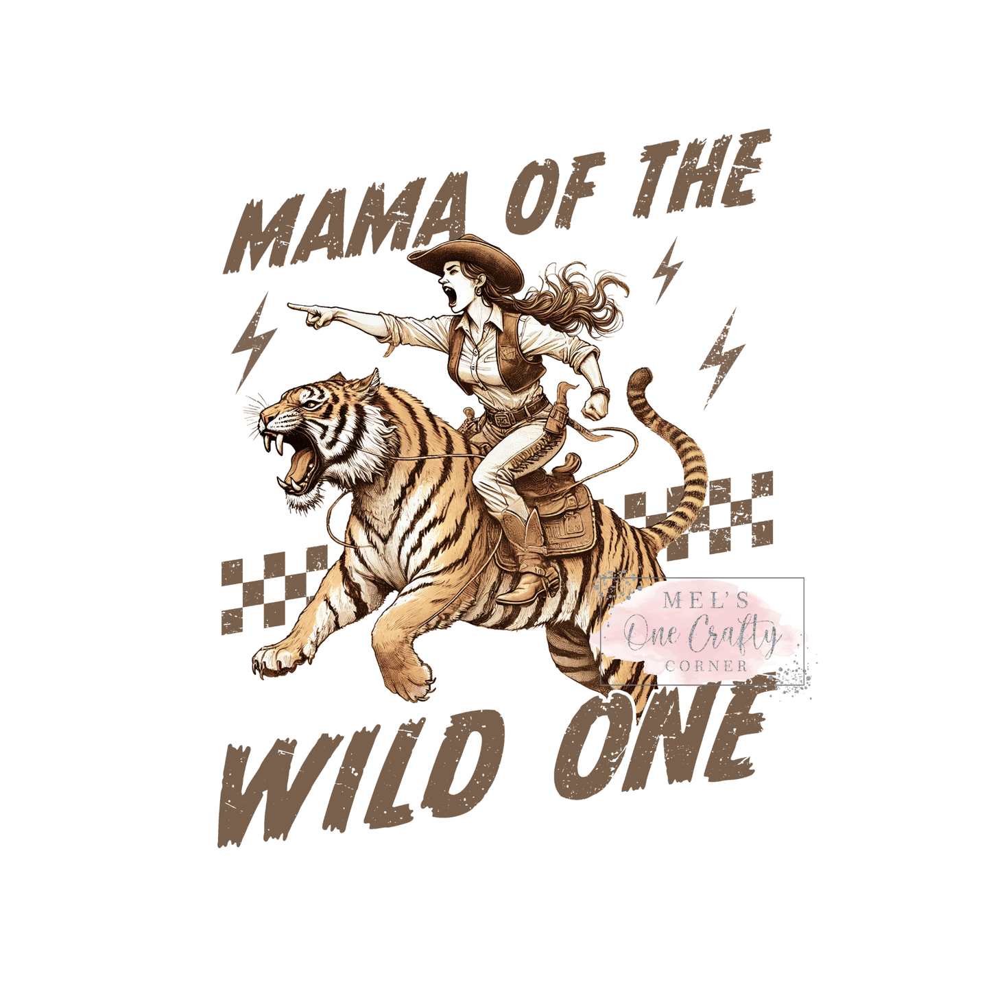 Mama of the Wild One - DTF Transfer