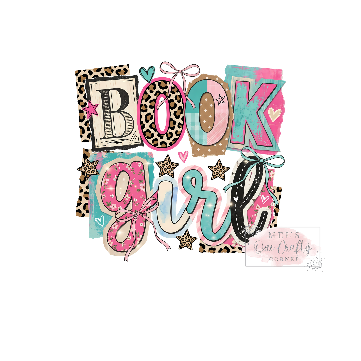 Book Girl - DTF Transfer