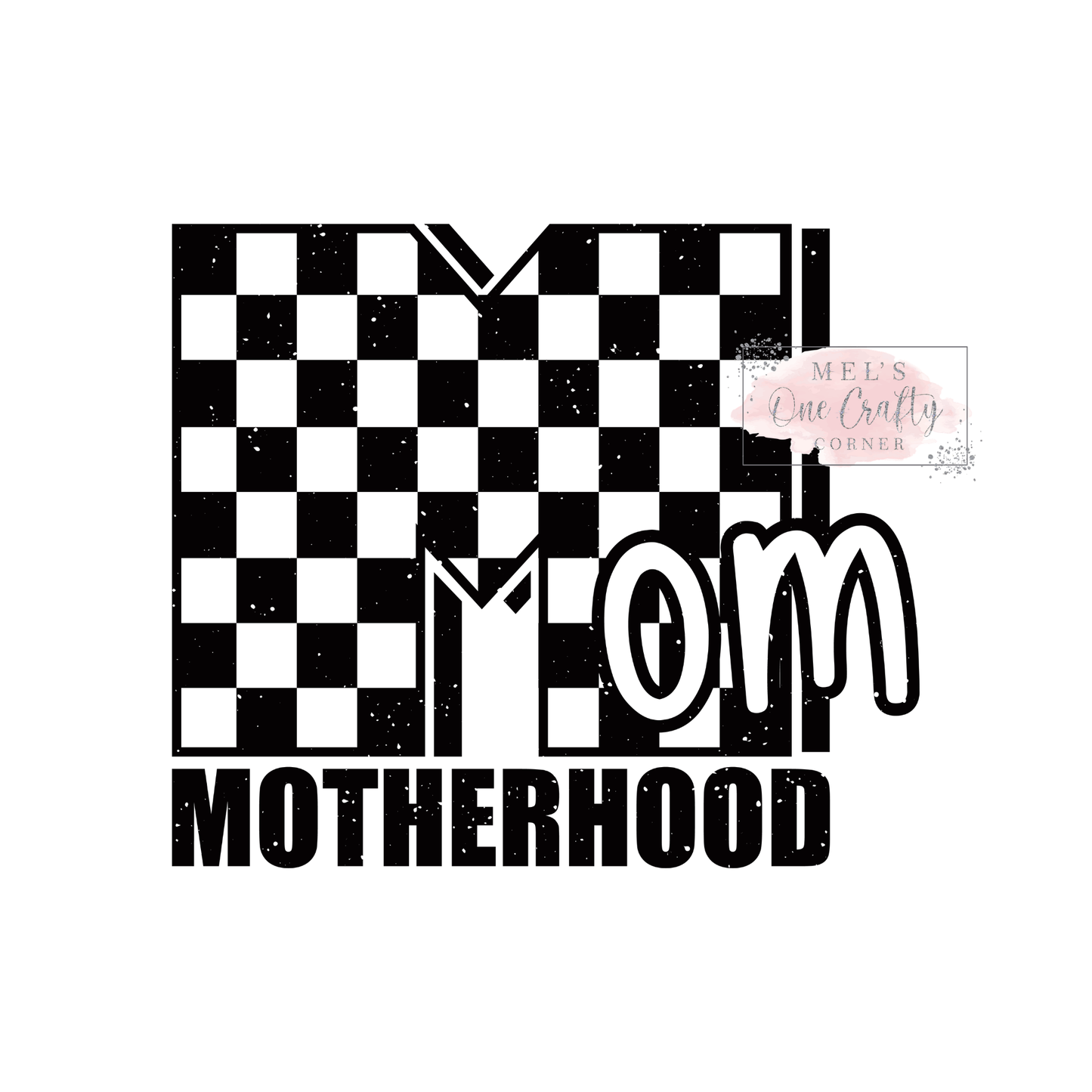 Checkered Motherhood - DTF Transfer