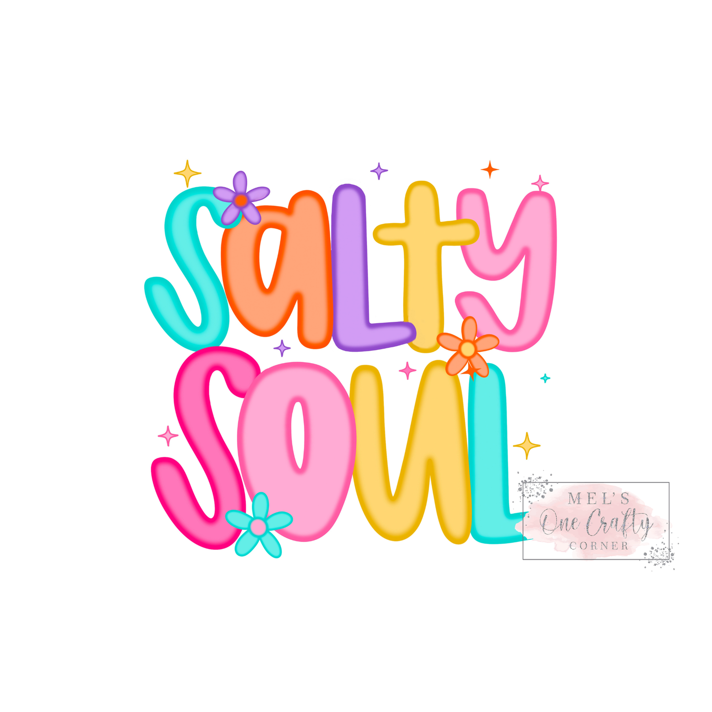 Neon Salty Soul - DTF Transfer