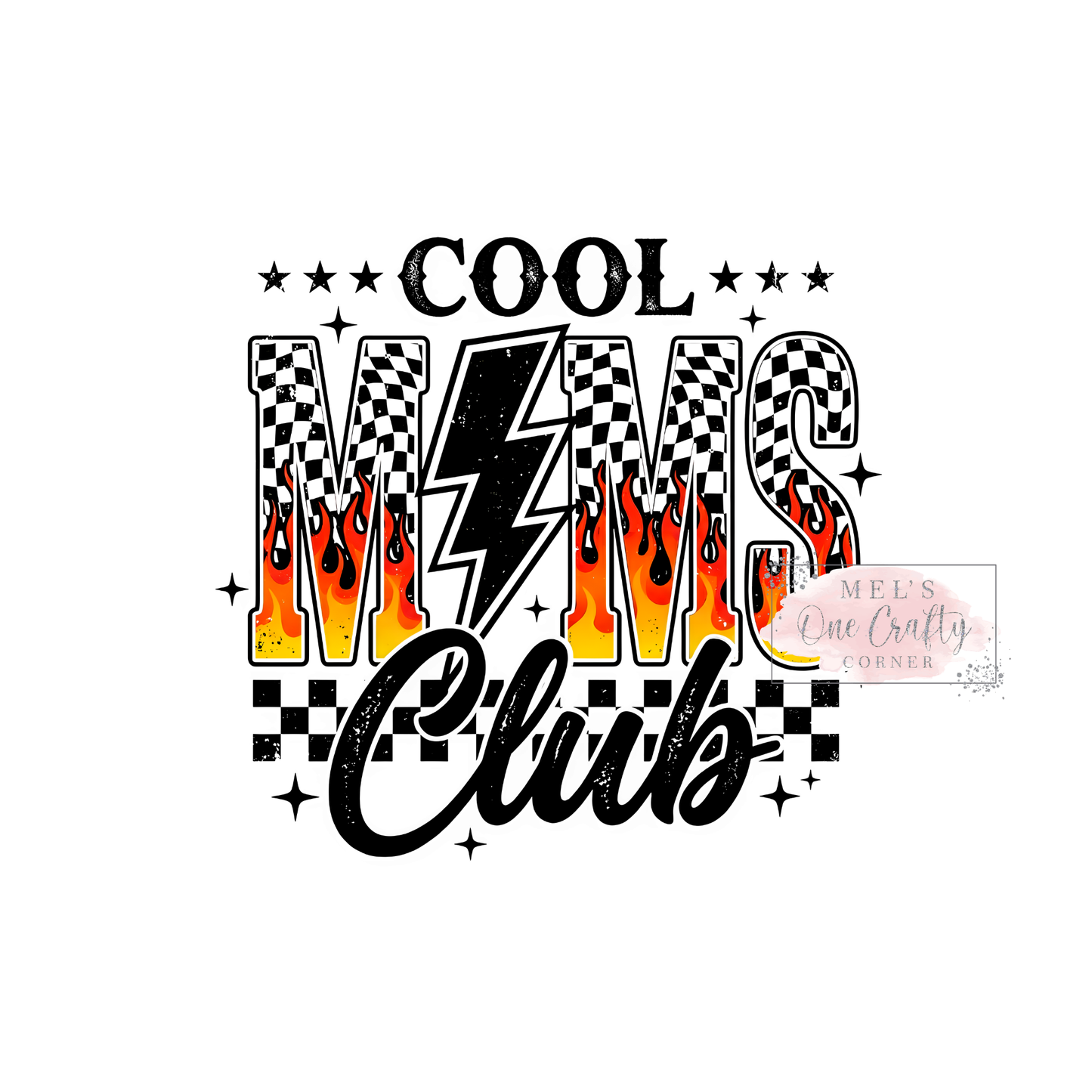 Cool Moms Club - DTF Transfer