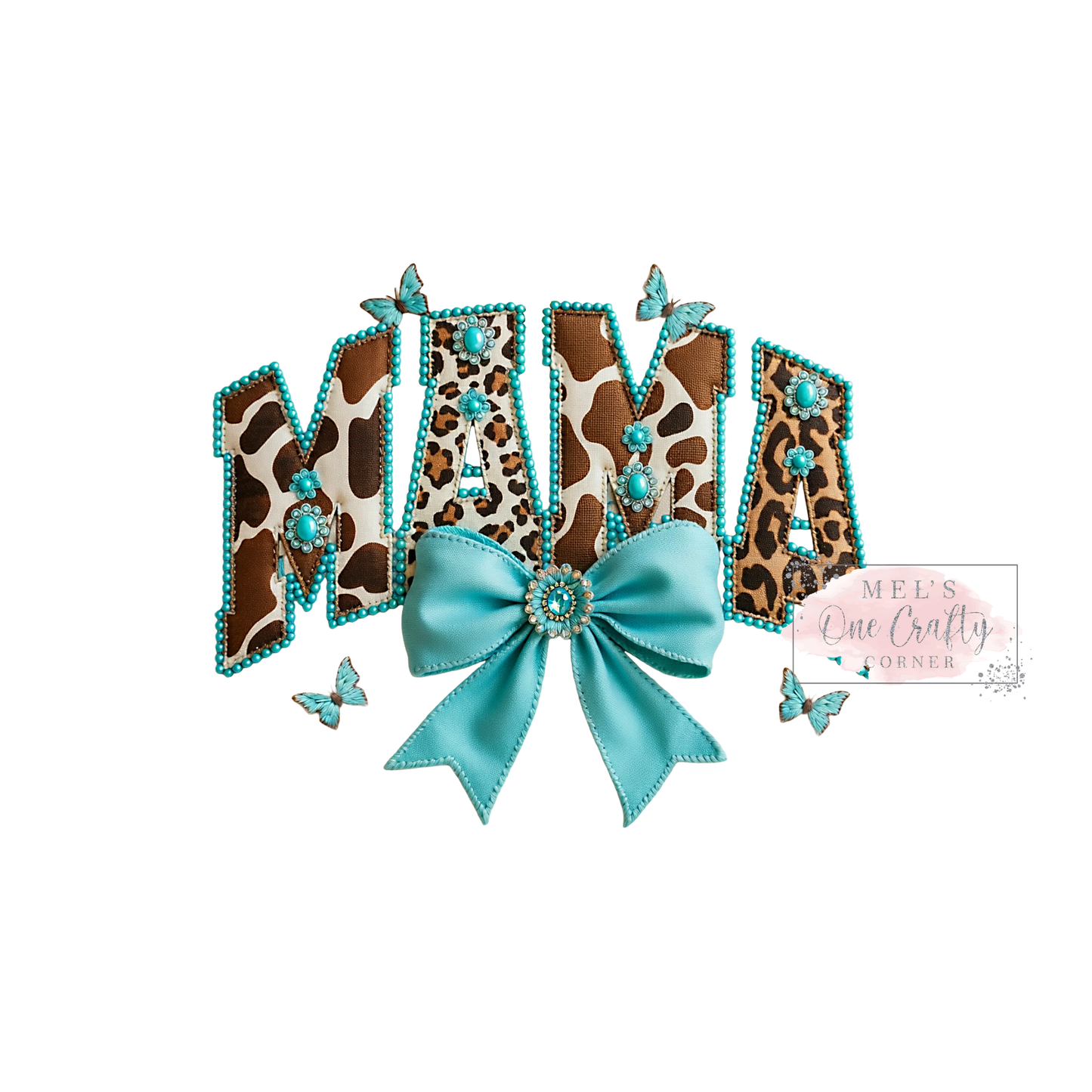 Western Butterfly Mama - DTF Transfer