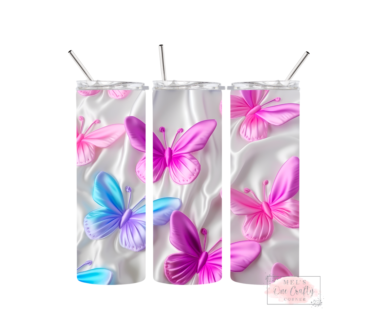 Bright Butterfly Tumbler