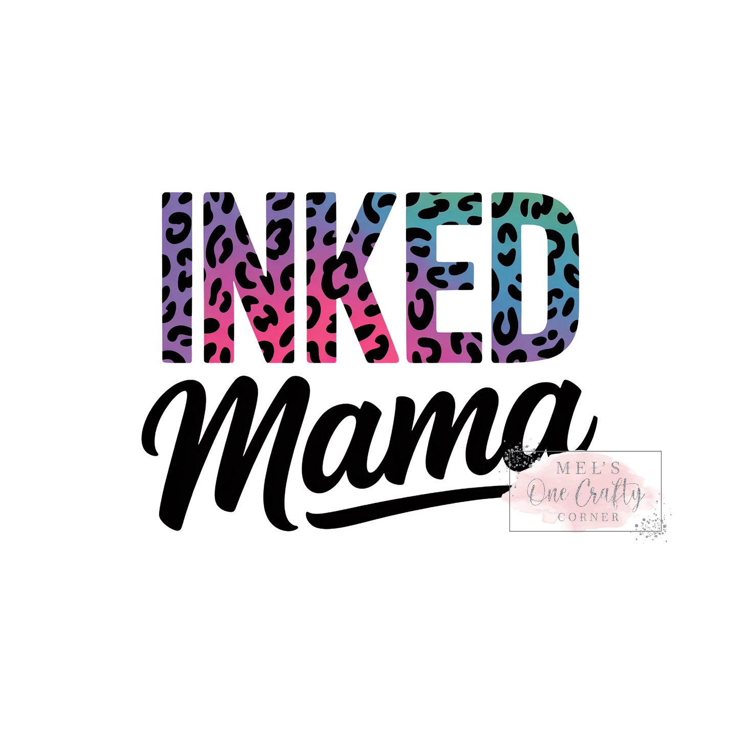 Leopard Inked Mama - DTF Transfer