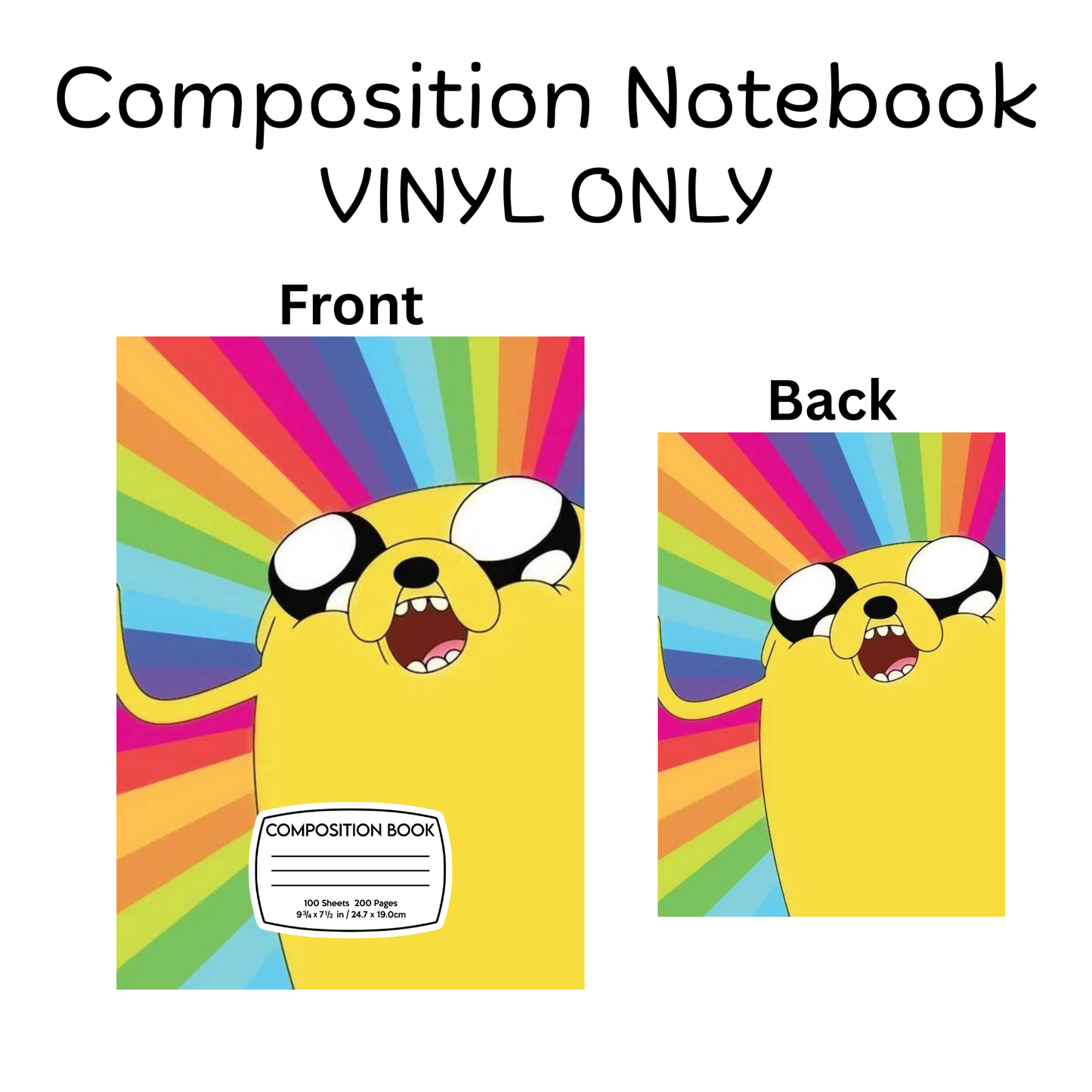 COMPOSITION VINYL - Adventure Jake