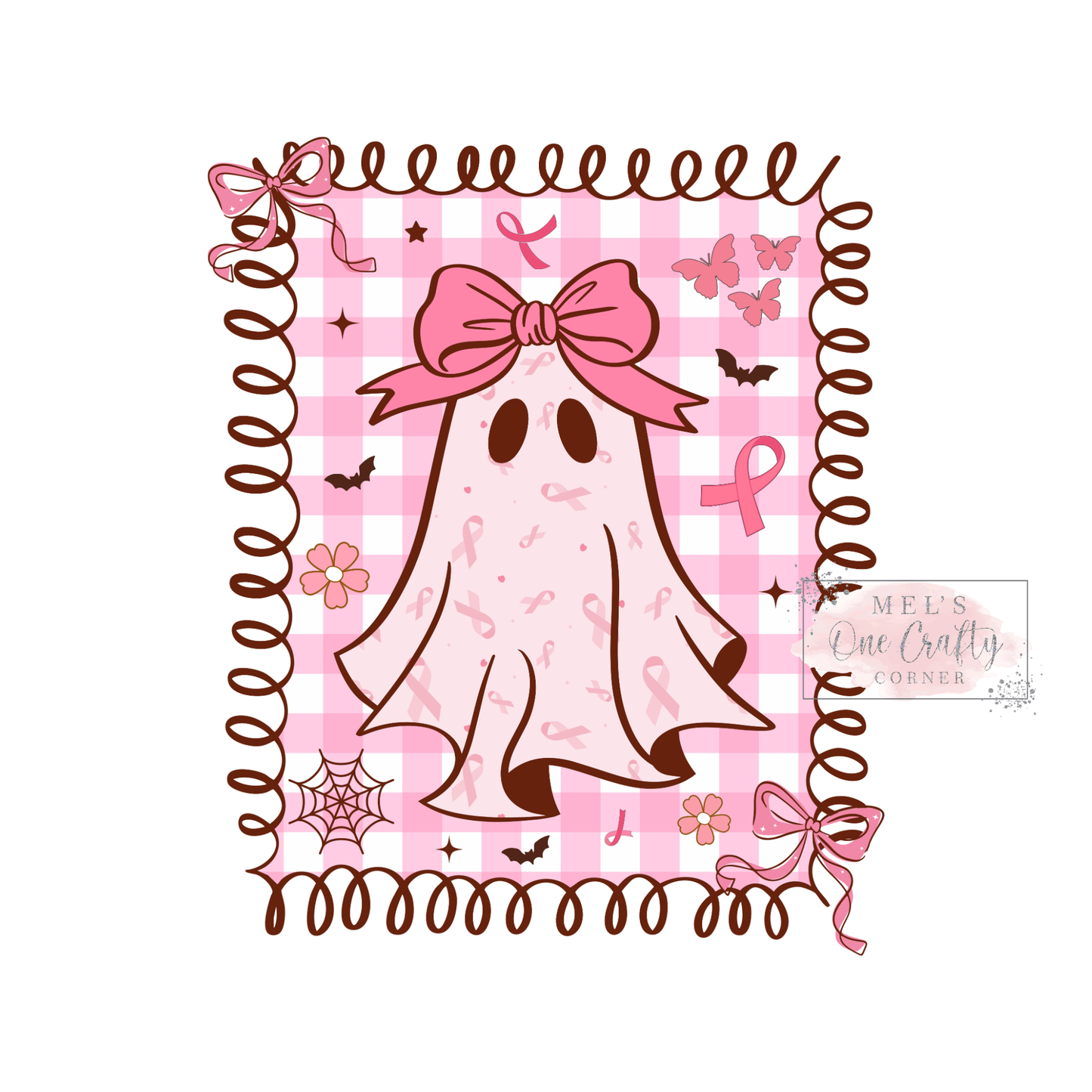 Ghost Breast Cancer - DTF Transfer