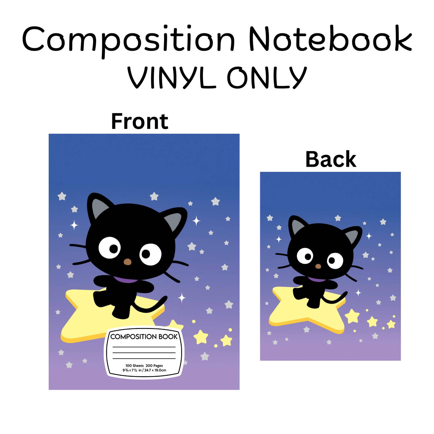 COMPOSITION VINYL - Choco Cat