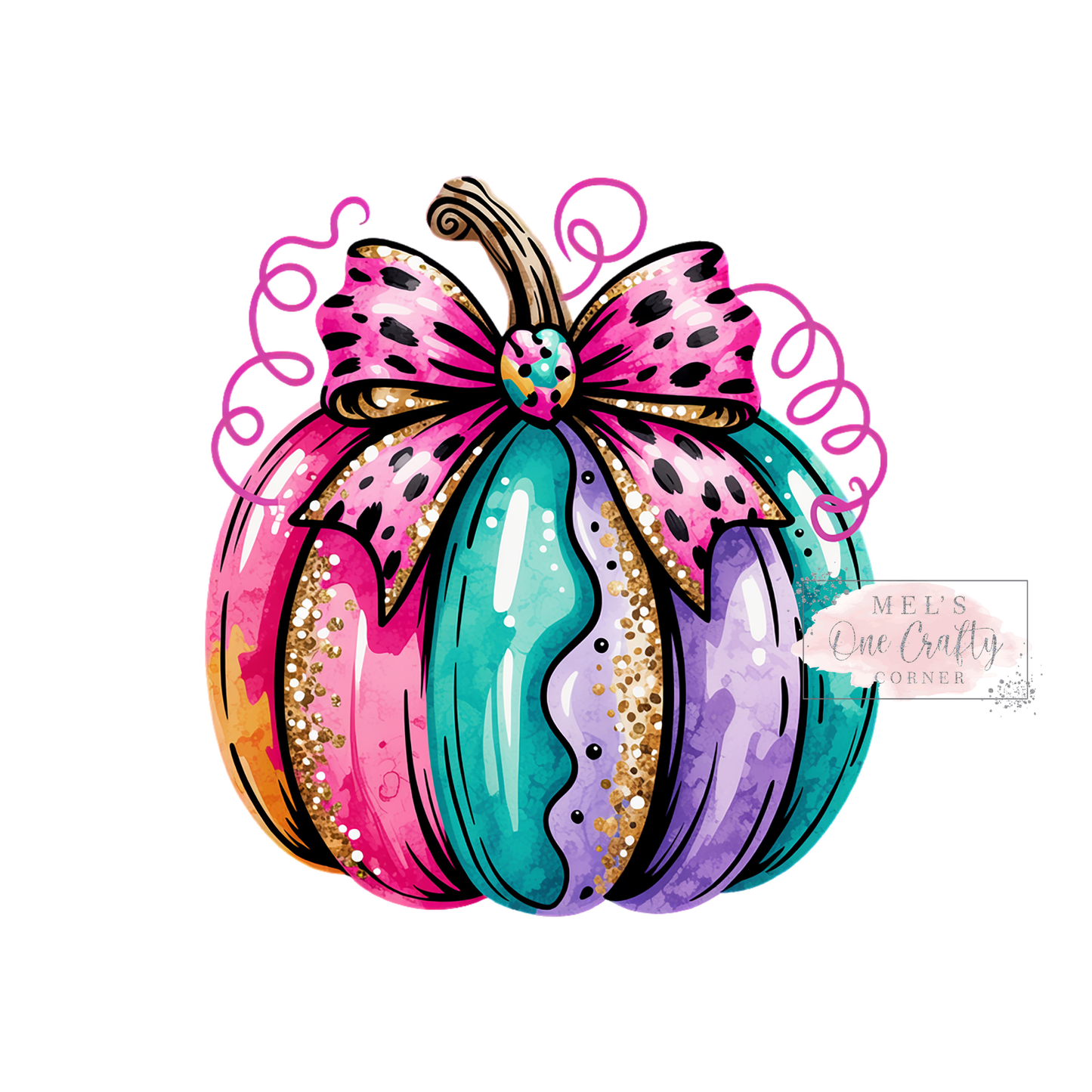 Preppy Pumpkin - DTF Transfer