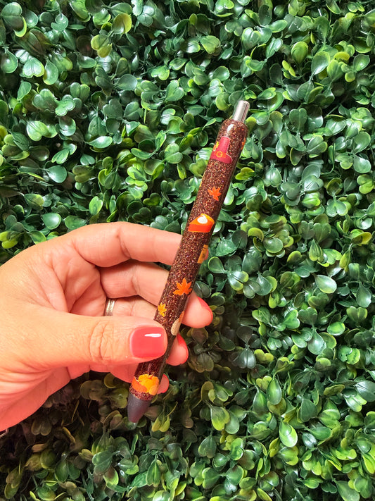 Fall Glitter Pen