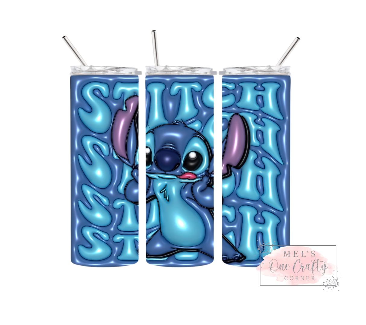 Sublimation Print Tumbler Wrap - Blue Baby