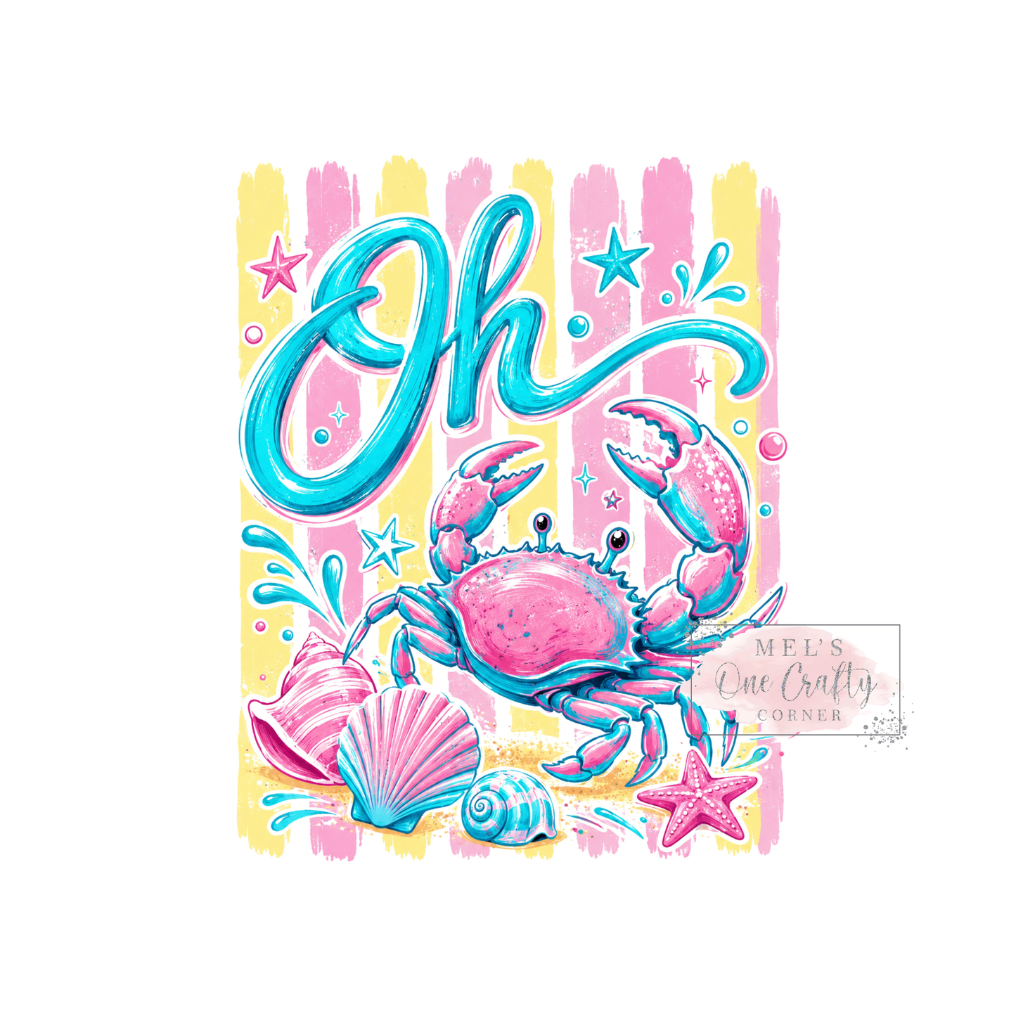 Oh Crab - DTF Transfer