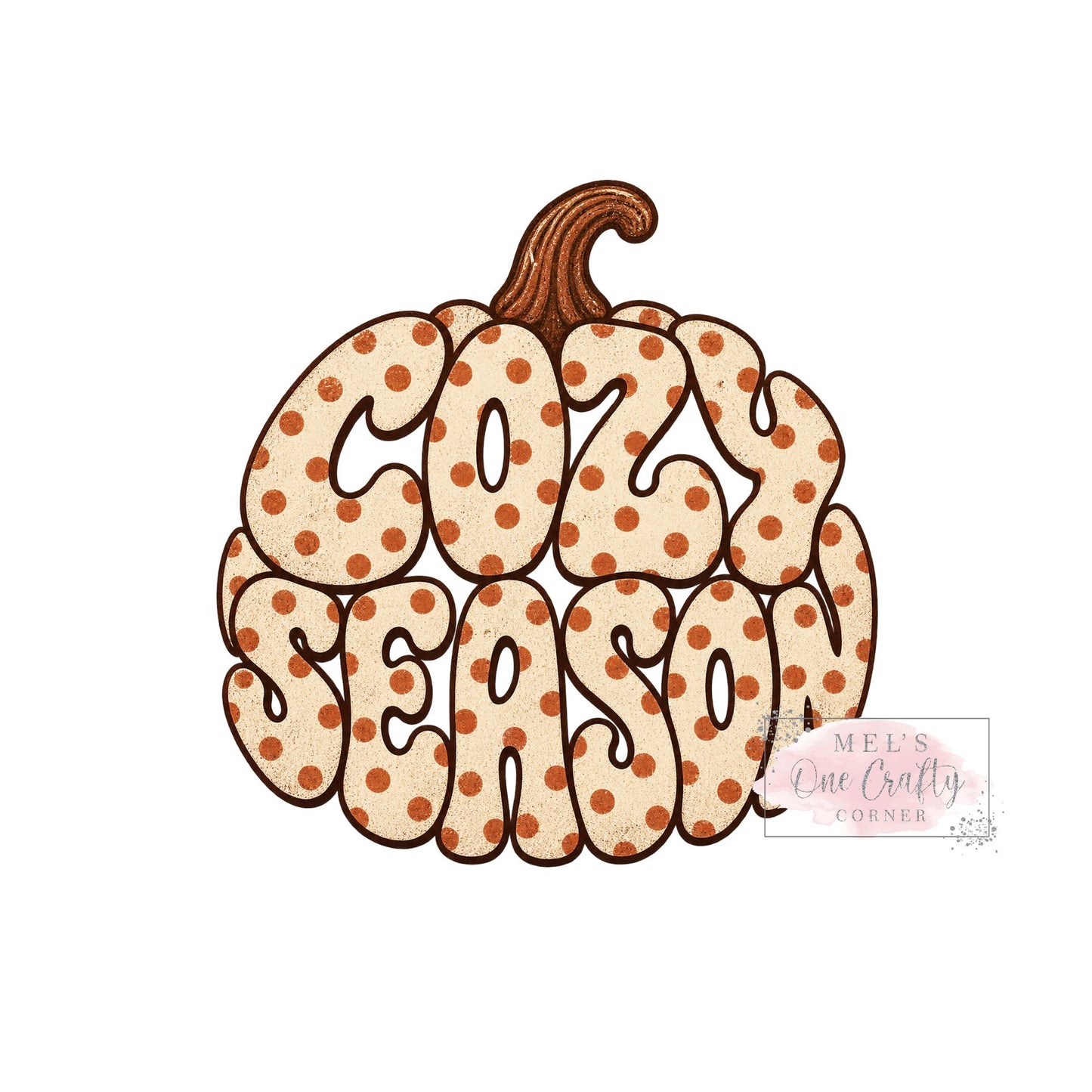 Cozy Season Pumpkin - DTF Transfer