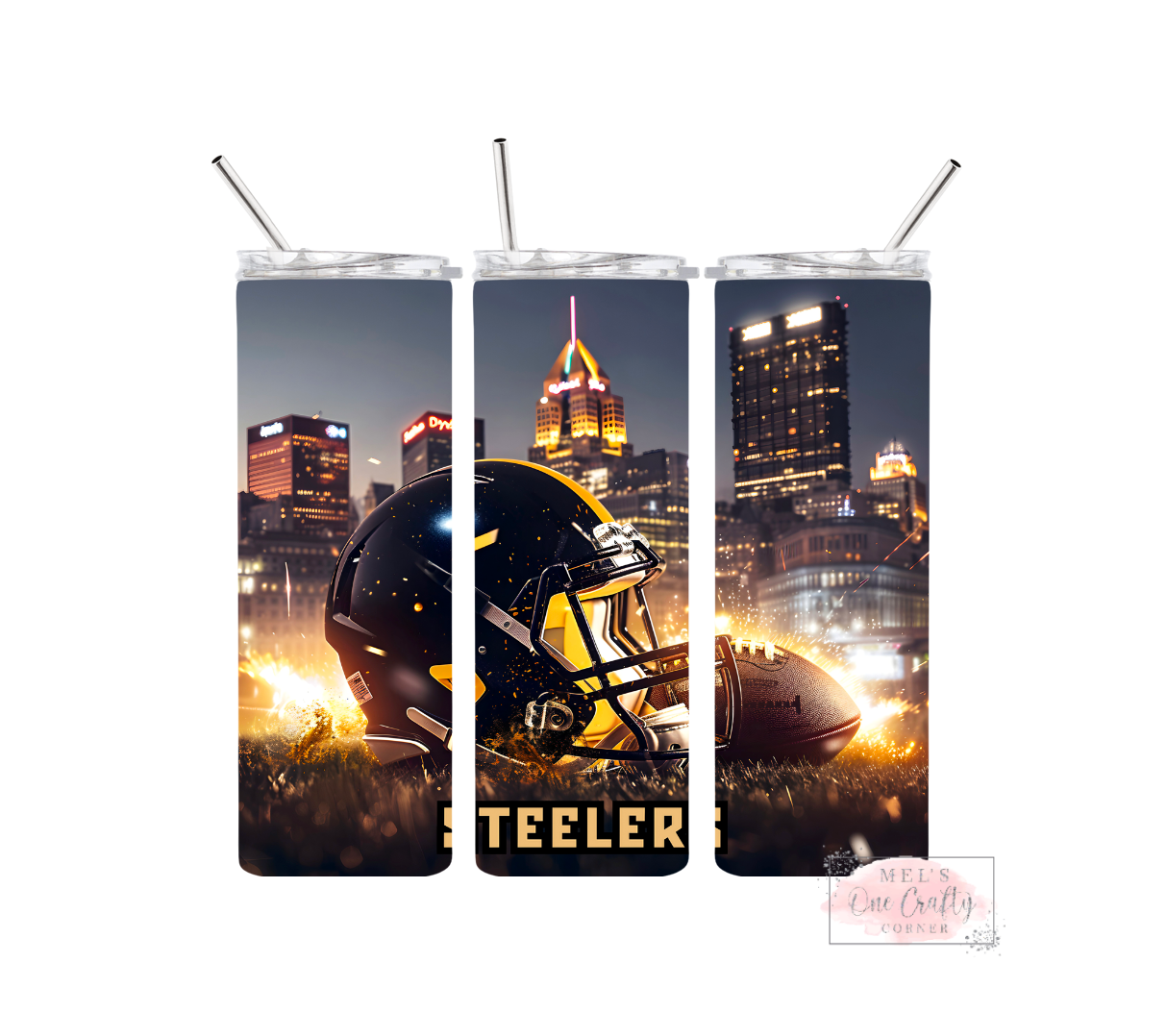 Sublimation Print Tumbler Wrap - Steelers