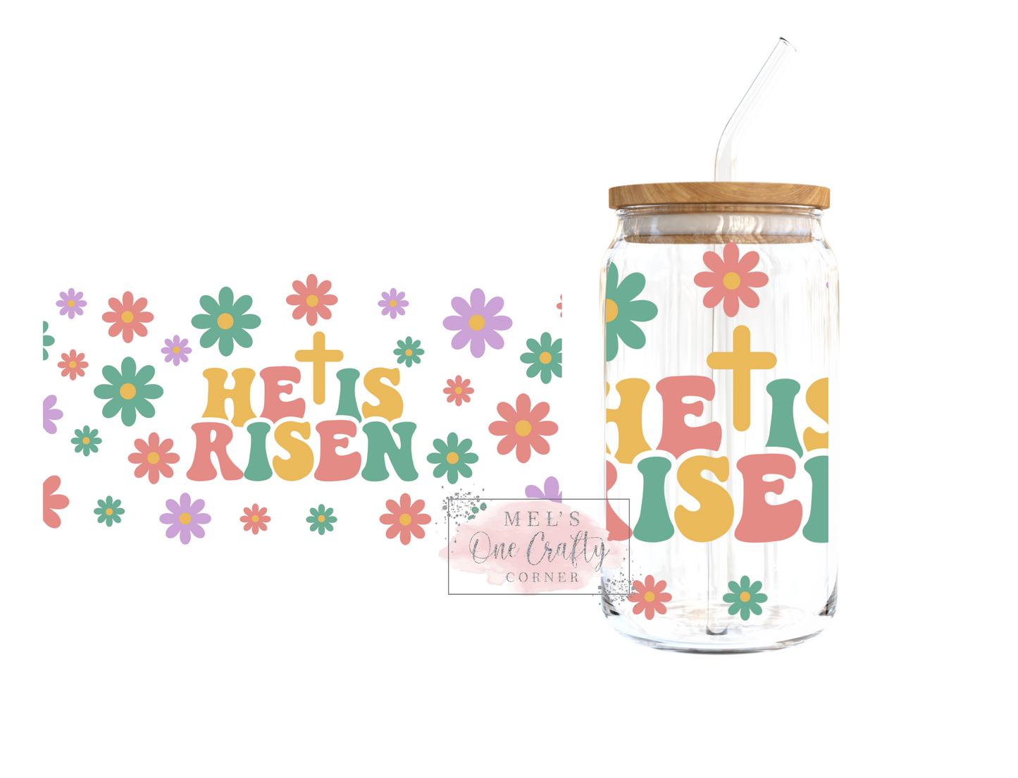He Is Risen - flowers