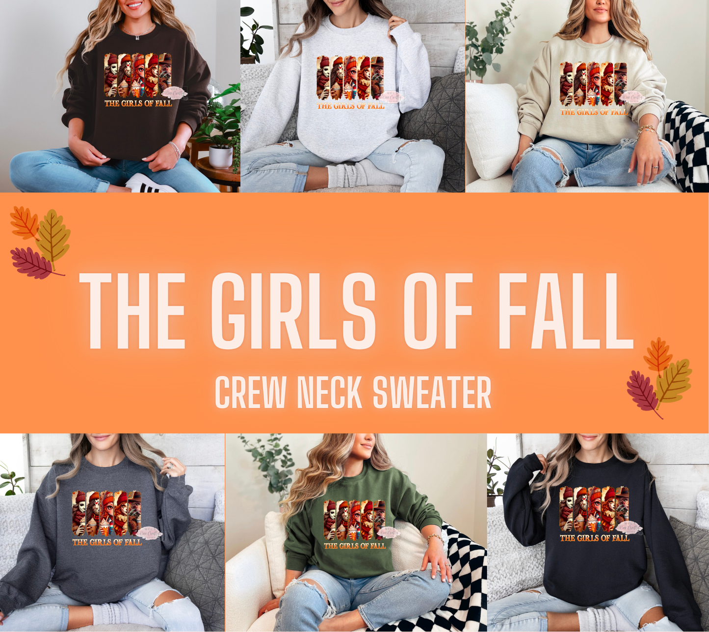 The Ladies of Fall Crew Neck