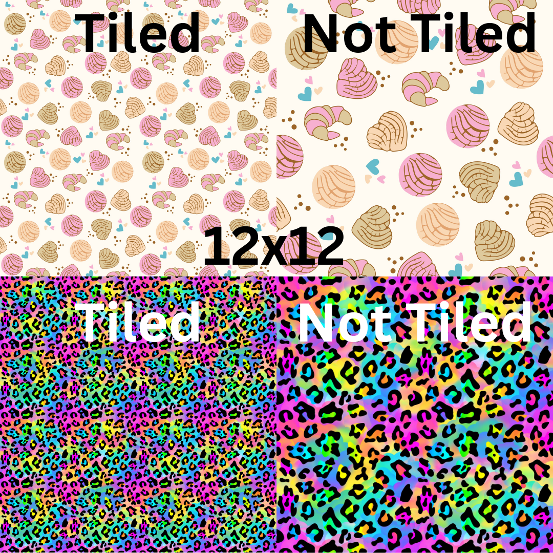 12x12 Vinyl Sheet - Beach Bubble