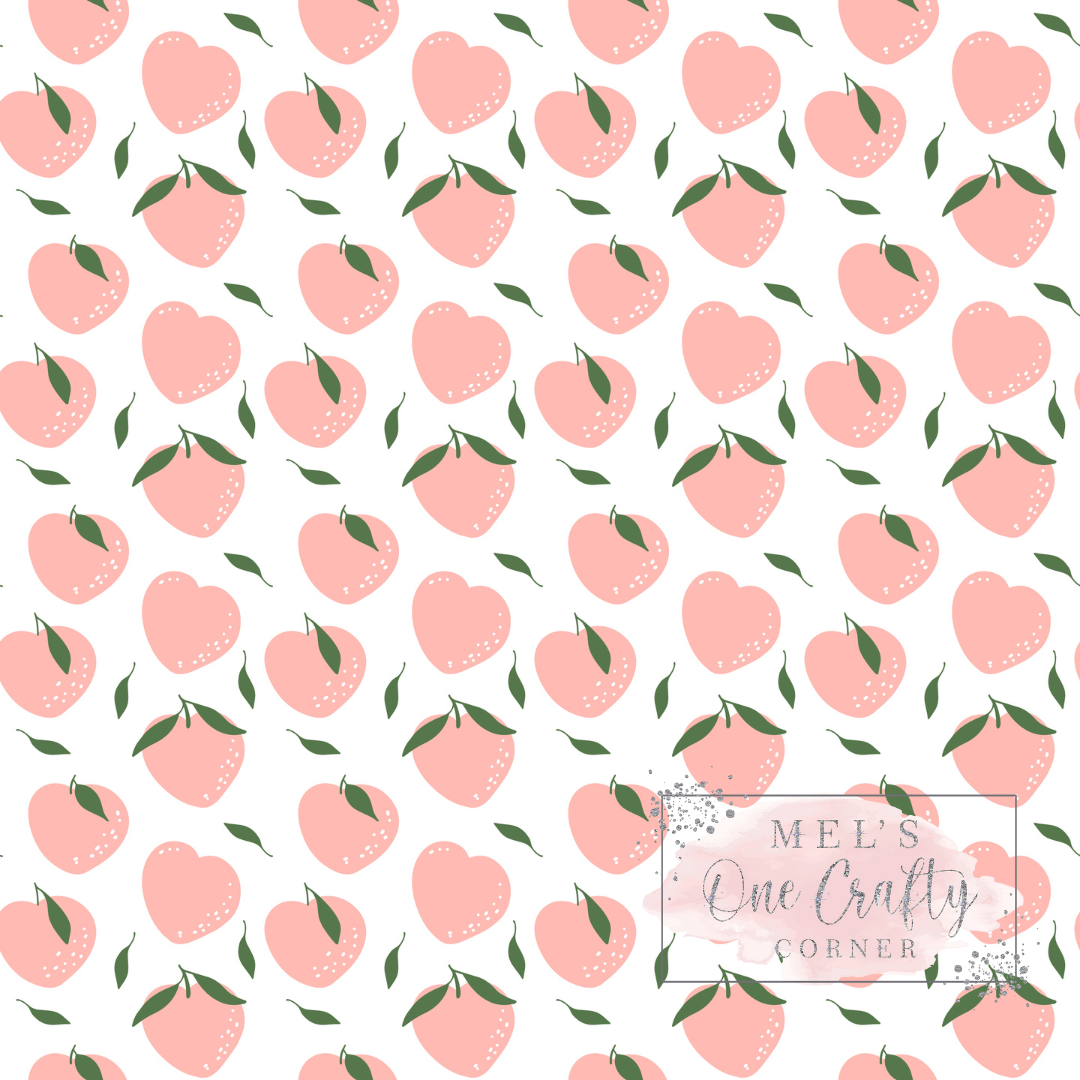 12x12 Vinyl Sheet - Peaches