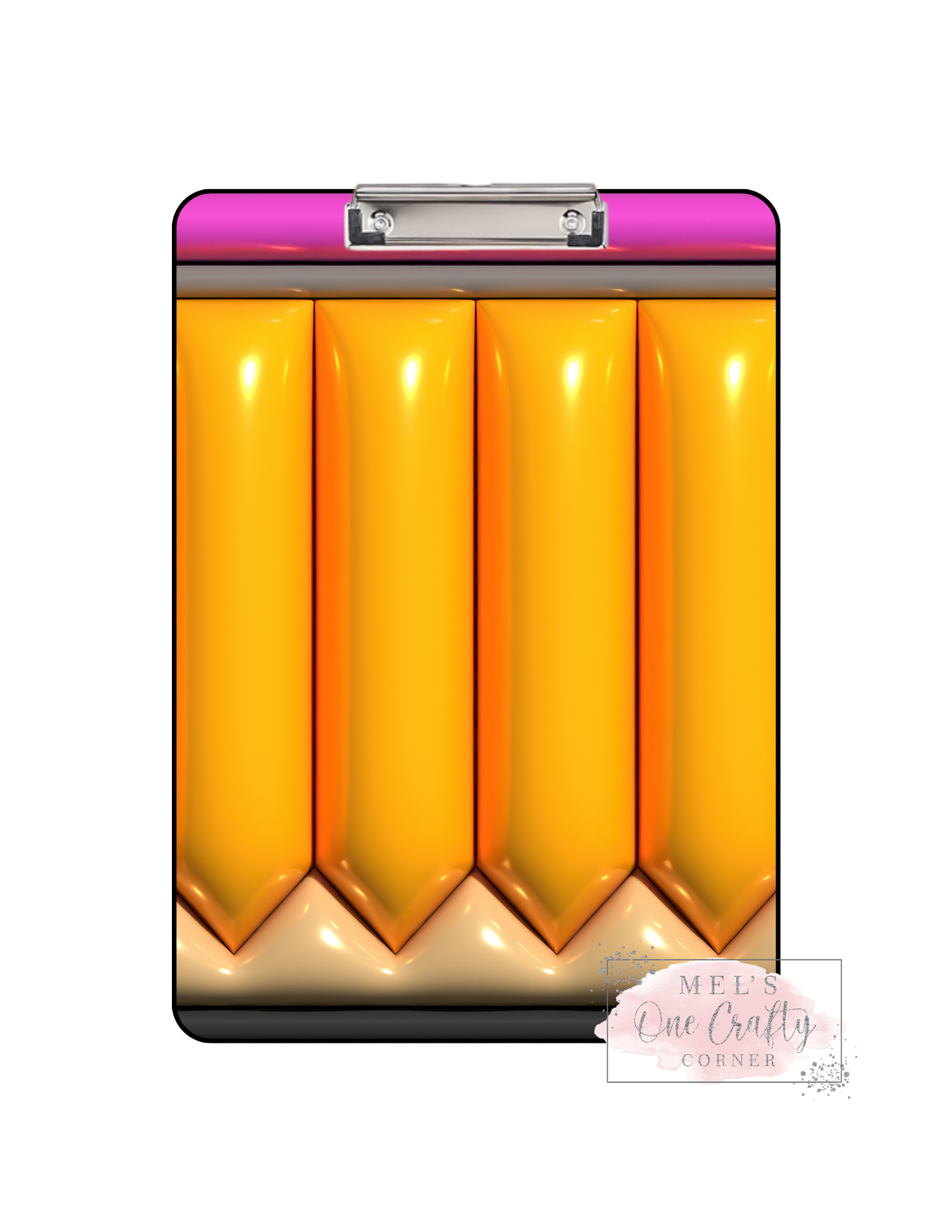 Pencil Inflated Clipboard