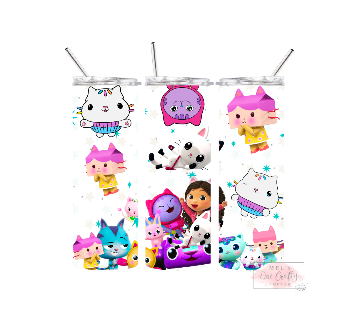 Sublimation Print Tumbler - Gabby 4