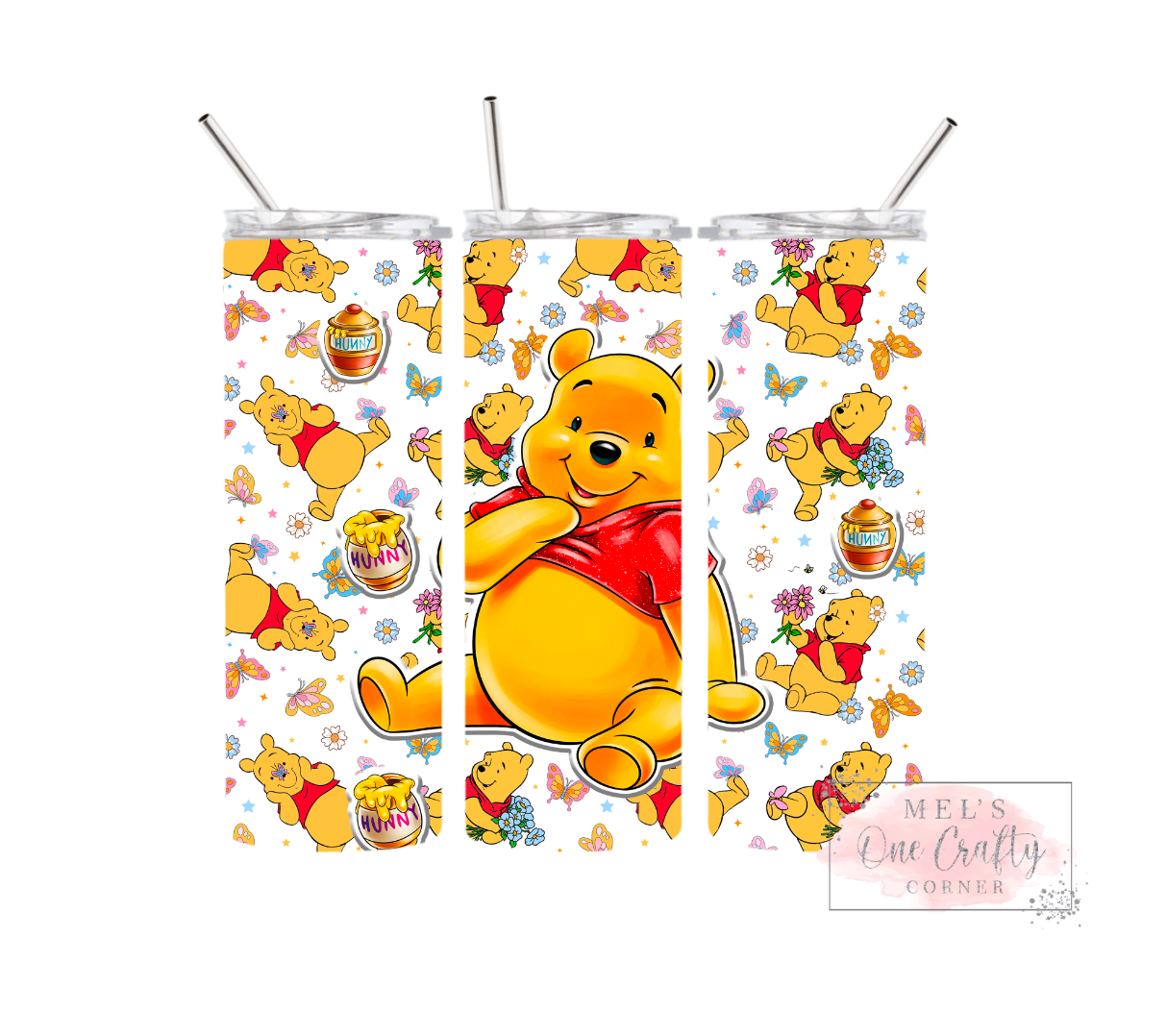 Sublimation Print Tumbler Wrap - Bear