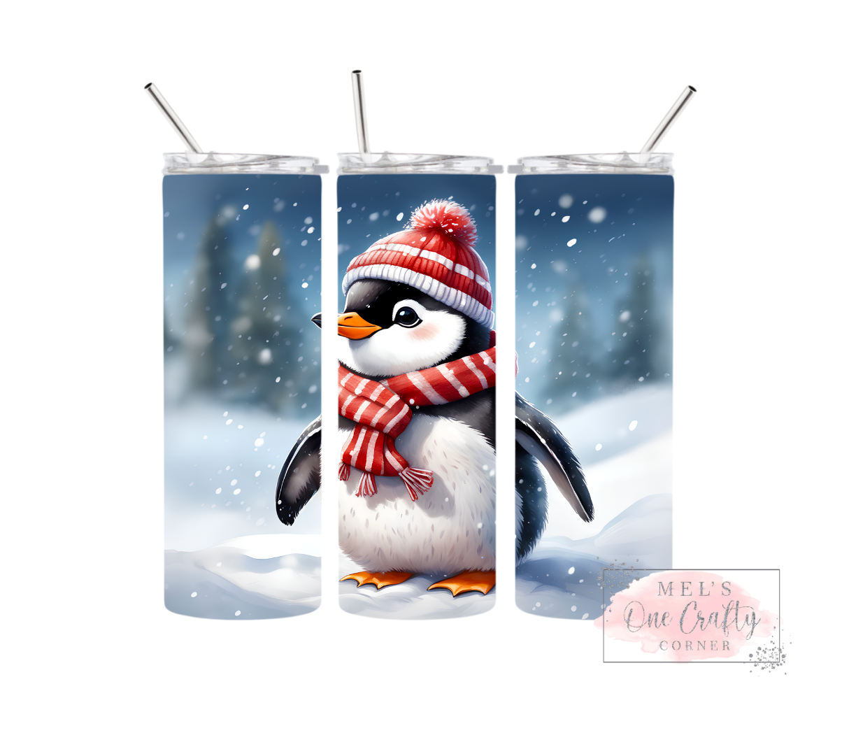 Cute Penguin Tumbler