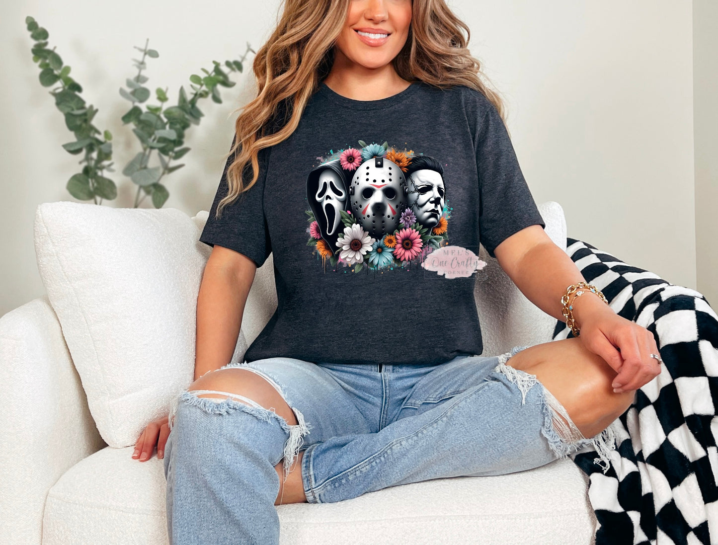 Floral Horror Shirt