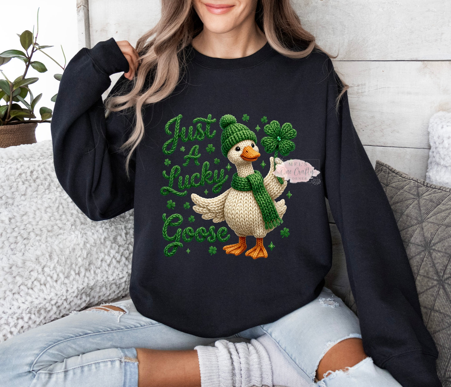 Lucky Goose Shirt or Sweatshirt
