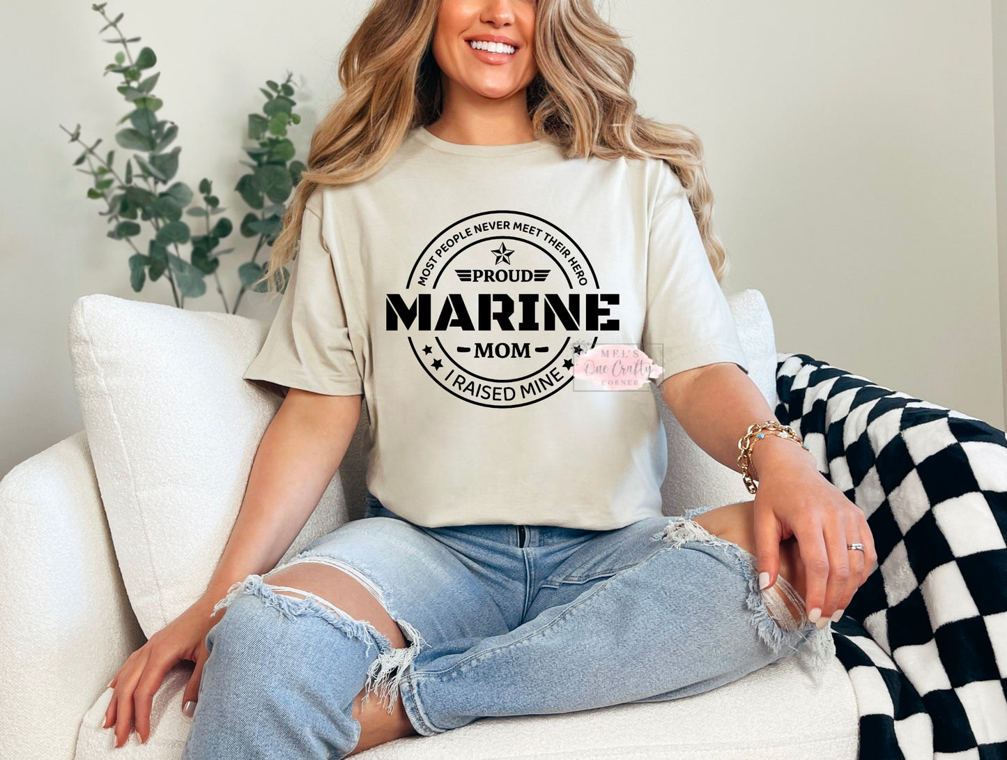 Proud Marine Mom Shirt