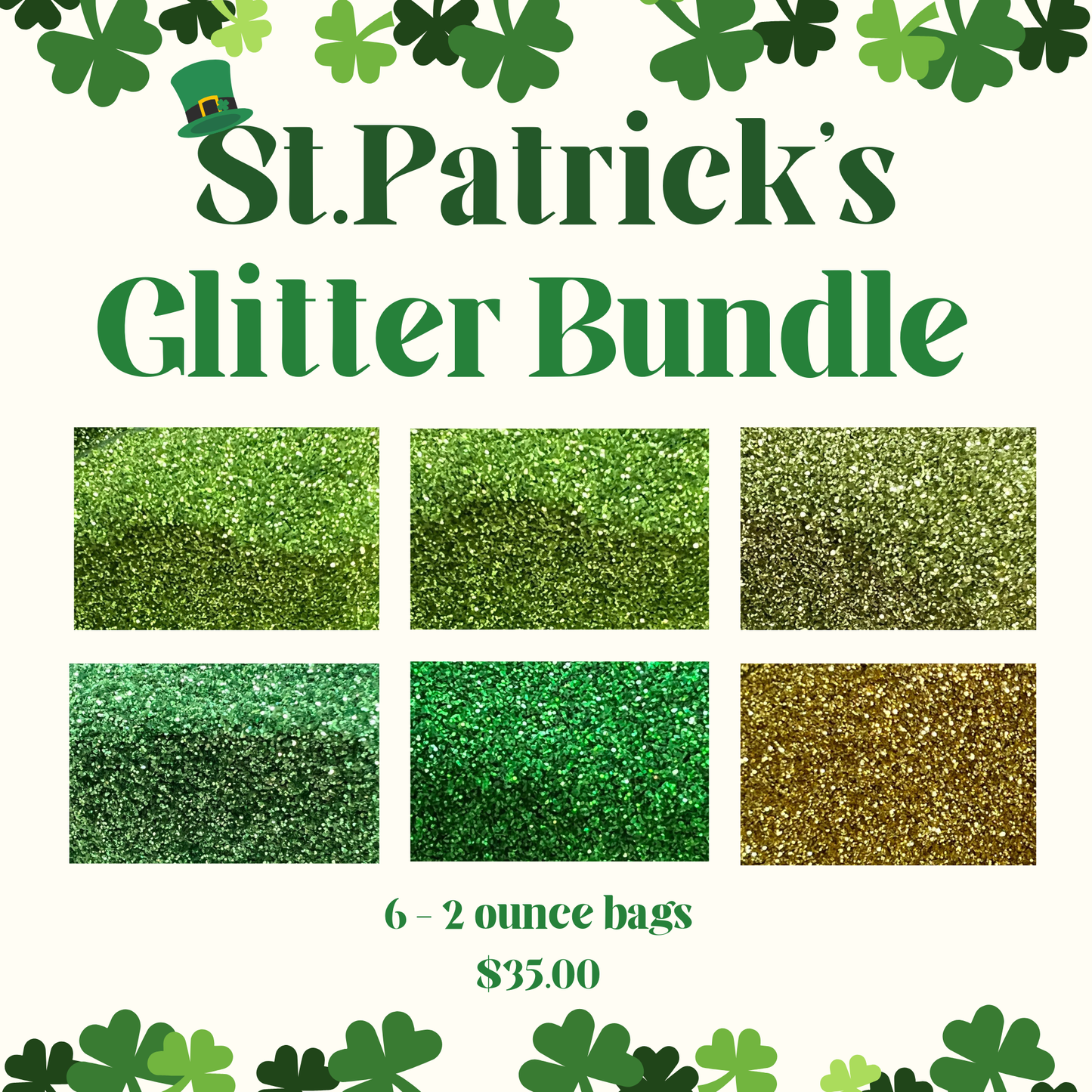 St. Patrick’s Glitter Bundle