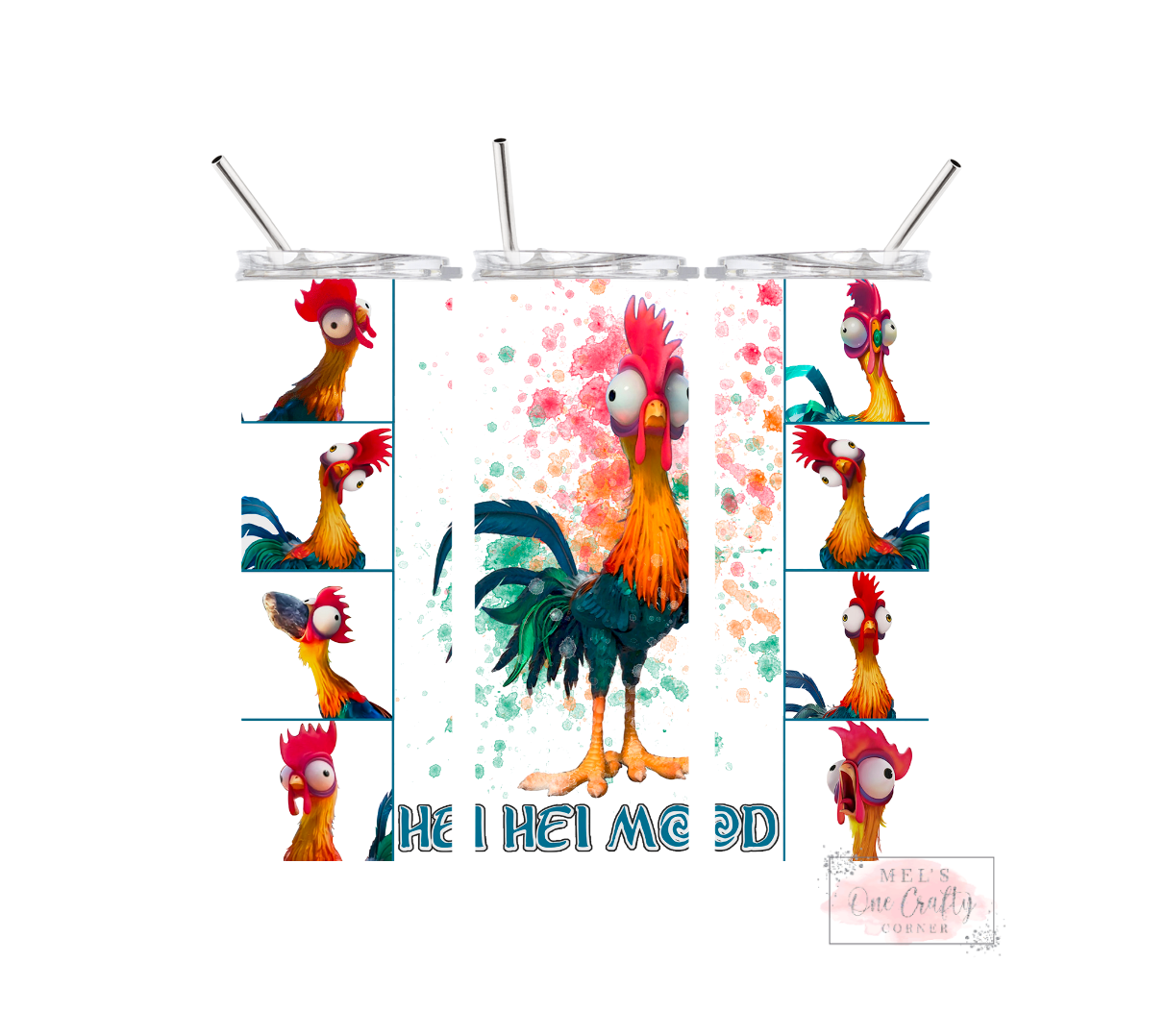 Sublimation Print Tumbler - Hei Hei